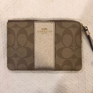 *Real* Coach wristlet